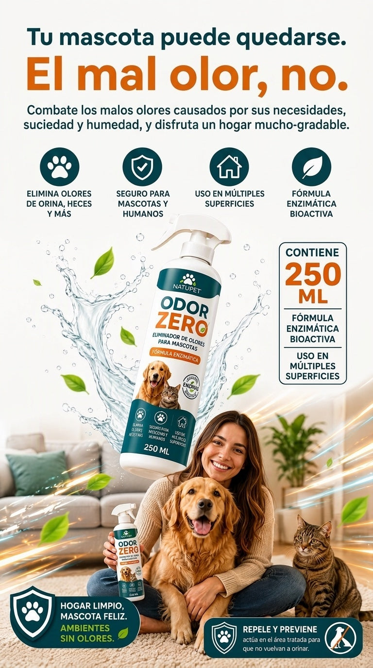 Eliminador De Olores Para Mascotas || 250Ml